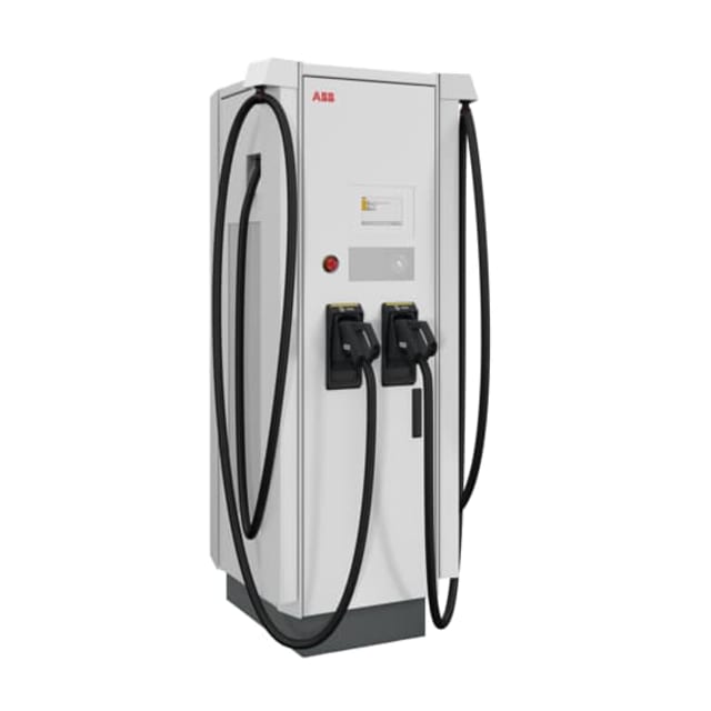 Borne de recharge DC 180 kW, 2 points CCS2, câble 8 m, IP54 – Image 2