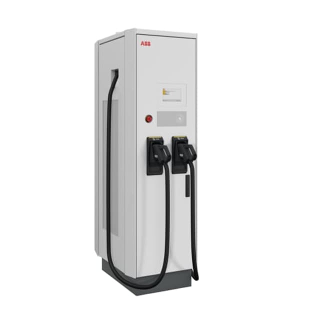 Borne de recharge DC 180 kW, 2 points CCS2, câble 8 m, IP54 – Image 3