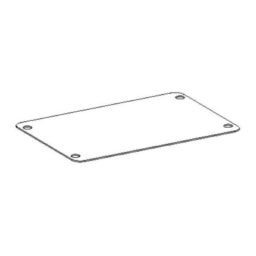 ALFEN - Plaque de recouvrement pour socle en béton Alfen - 803873233-ICU