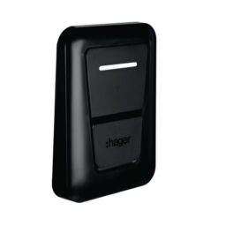 HAGER - Cadre de finition noir RAL9011 pour version prise witty one/plus/pro - XVS120
