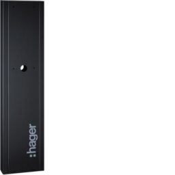 HAGER - Pied rectangle pour 2 bornes de charge XEV1K - XEVA115