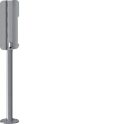 HAGER - Pied rond pour 2 bornes de charge XEV1K - XEVA135