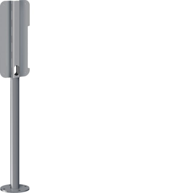HAGER - Pied rond pour 2 bornes de charge XEV1K - XEVA135