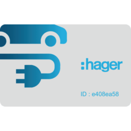 HAGER - Set de 20 badges RFID utilisateur - XEVA400