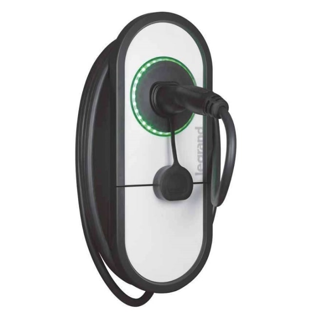 LEGRAND - Green'Up One borne plastique 1 x 32 A - 7.4 kW avec câble type 2 de 5 mètres - 057012