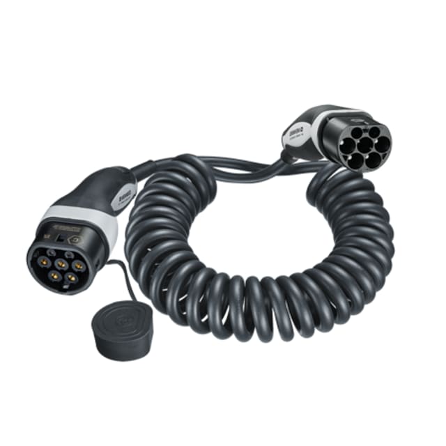 MENNEKES - Câble spiral mode 3 type 2 3F20A L=4m - M36292