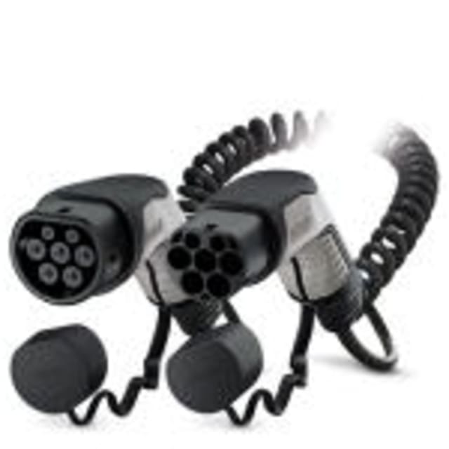 PHOENIX CONTACT - Câble de charge AC portable avec connecteur de charge pour véhicule et connecteu - 1627133