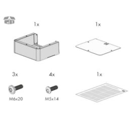 SMA - DC Terminal Cover for Sunny Tripower X - STP xx-50 and STP xx-US-50 - DC-TERM-COVER