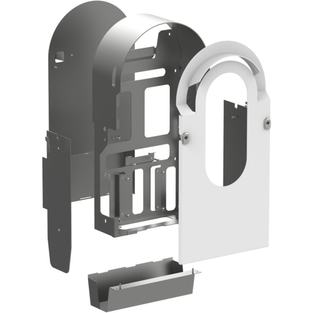 Schneider Automation - EVlink Pro AC Metal kit métallique pour 1 borne sur socle - EVA1RWKS1