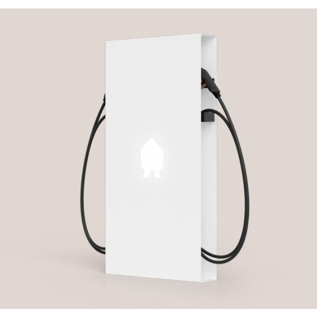 Borne de recharge double 2 x 22 kW Type 2 OCPP, câbles 5 m – Image 2