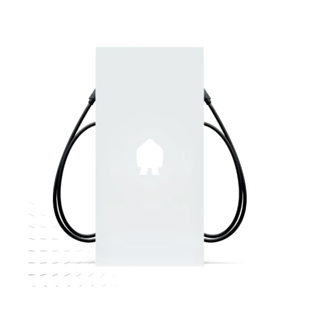 Smappee - EV Base White standalone charger 1 or 3-Phase up to 2 x 22 kW with 5m cable - EVBC-2332-C5-E-W