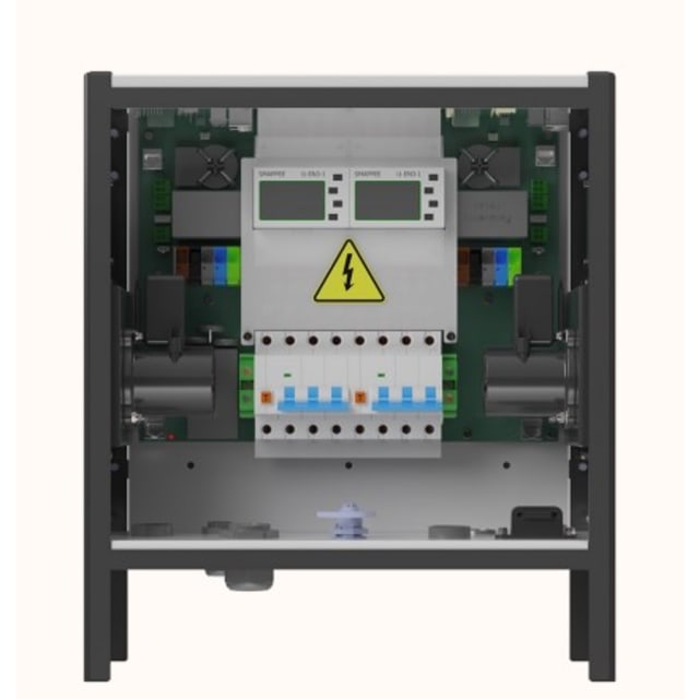 Borne de recharge double Type 2 2x22 kW OCPP RFID MID – Image 5