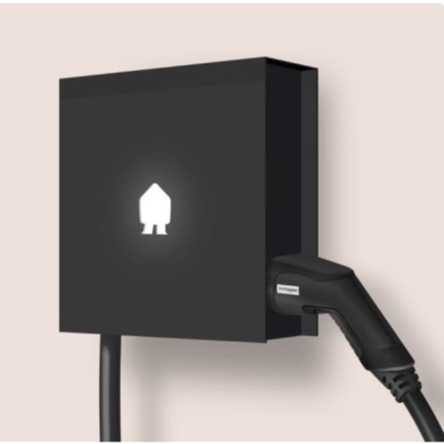 Smappee - Borne de recharge mural EV Wall Black