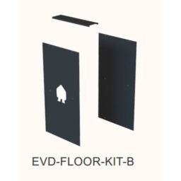Smappee - EV Dual Base plate kit Black - EVD-FLOOR-KIT-B