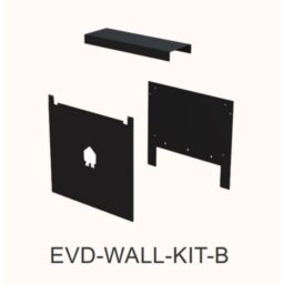 Smappee - EV Dual Wall plate kit Black - EVD-WALL-KIT-B