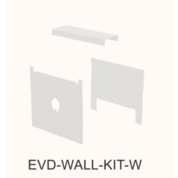 Smappee - EV Dual Wall plate kit White - EVD-WALL-KIT-W